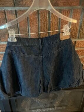 American Eagle Outfitters Dark Indigo Bubble Skirt